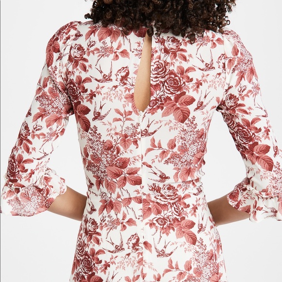 Reformation Doutzen Mini dress in Toile de Jouy 4 - Picture 5 of 6